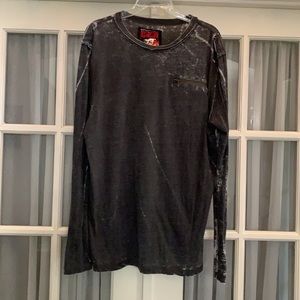 Creative Distraction gray long sleeve t-shirt